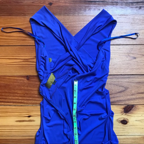 Nicole Miller Royal Blue Gown, NWT